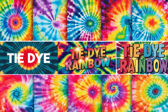 Download Rainbow Tie Dye Background - Premium Resources