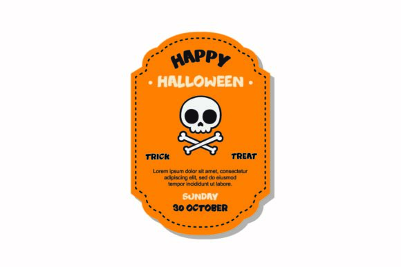 Download Halloween Flyer Text Happy Illustration - Premium Bundle