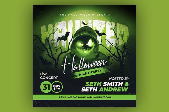 Download Halloween Flyer - Premium Resources